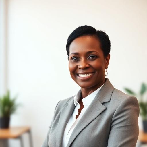 Mme. Marie-Claire OBAME NGUEMA, Présidente du CCM GABON